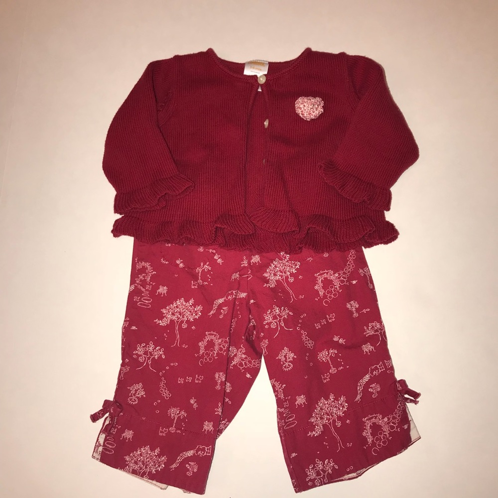 2 Piece Sweater Pant Outfit
